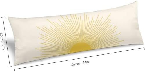 Sun Sunset Sunrise Body Pillow Cover Pillowcase - Image 2