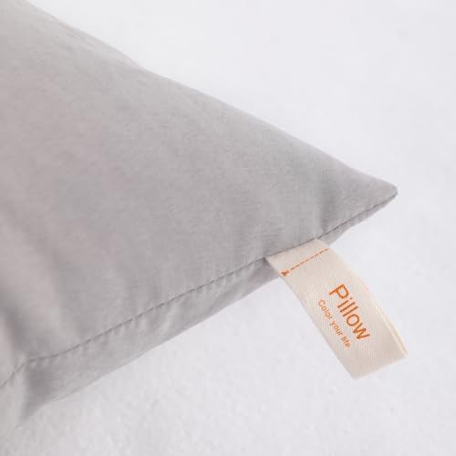 NTBAY Toddler Pillows, Light Grey - Image 4