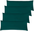 Elegant Comfort 4-Pack Solid Pillowcases 1500 Premium Hotel Quality Microfiber by ELEGANTCOMFORT