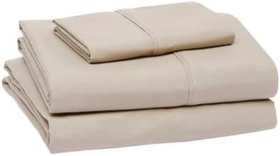 Amazon Basics Lightweight Super Soft Easy Care Microfiber 3-Piece Twin XL Sheet by AmazonBasics