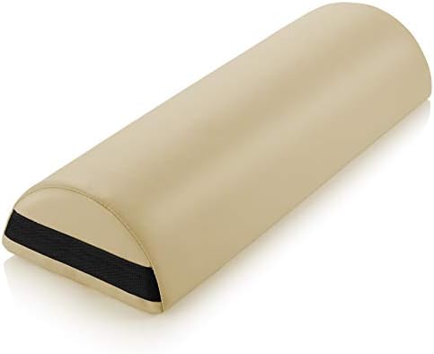 Saloniture Jumbo Half Round Massage Table Bolster Under-Knee Pillow Pad by Saloniture