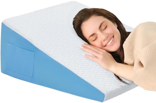 Wedge Pillow for Sleep Apnea by COLDHUNTERBEDING
