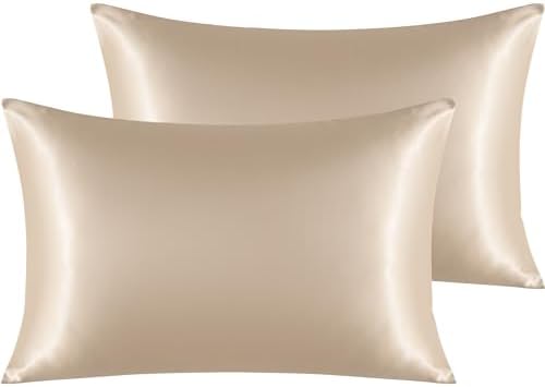 NTBAY Standard Satin Pillowcases by NTBAY