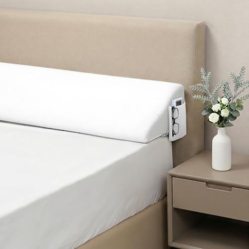 Vekkia Cal King Wedge Pillow Headboard, Bed Wedge Gap Filler-Gap 0-6" by Vekkia