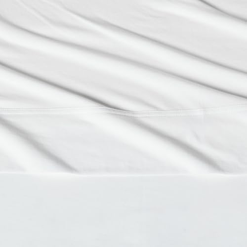 Amazon Basics 100% Cotton Jersey Bed Sheet Set, Breathable, Machine Washable - Image 5
