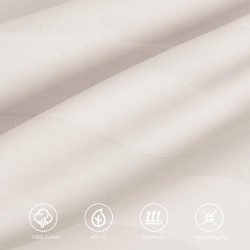 100% Egyptian Cotton King Size Pillow Protectors - Image 2