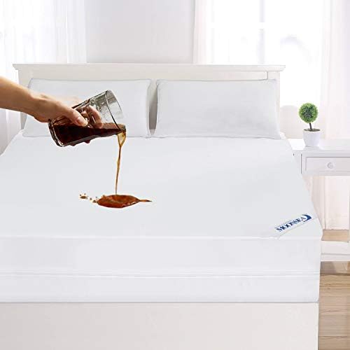 Queen Mattress Protector Waterproof Zippered Queen Size Mattress Encasement - Image 6