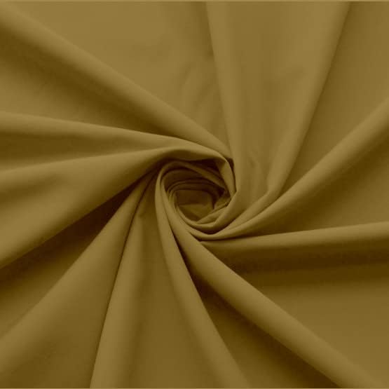 Cottingon Ruffled Bed Skirt with Split Corners-Dust Ruffle - 15" Drop 100% Microfiber Soft,Sheen & Luxurious Look - Bed Skirts (Taupe -Twin)