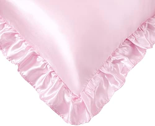 Pink Satin Pillowcases Body Pillow - Image 6