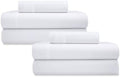 California Design Den 2 Pack 100% Organic Cotton Twin Sheets, Bright White by CaliforniaDesignDen