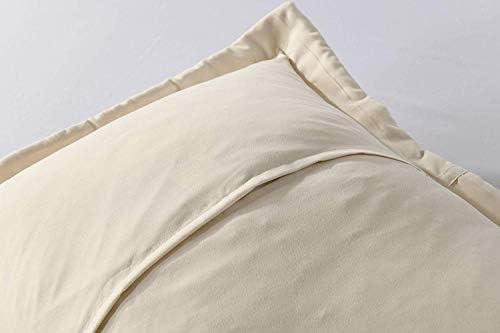 MarCielo 2-Piece Embroidered Pillow Shams, King Decorative Microfiber Pillow - Image 3