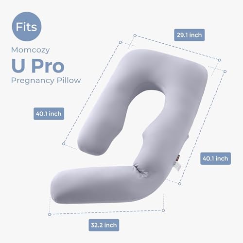 Momcozy Cooling Pregnancy Pillow Cover - Image 2