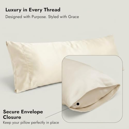 Cotton Metrics Body Pillowcase 20x72 – 100% Tencel Lyocell Eucalyptus Cooling - Image 6