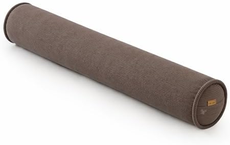 Corduroy Body Pillow for Side Sleepers, Full Body Support Cylinder Bolster by Ailuteie