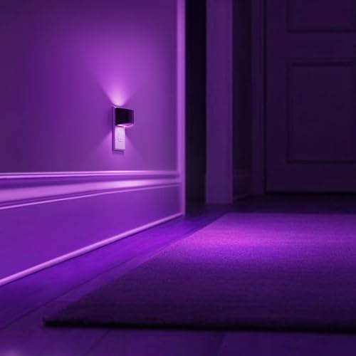 L LOHAS LED Night Lights Plug into Wall, 8 Colored Kids Night Light, 2 Pack - Image 6