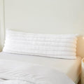 MEGO 20x54 Body Pillow Cover, Soft Wide Ribbed Faux Rabbit Fur by MEGO