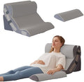 Ahpmeoa 4PCS Wedge Pillow Set for After Surgery, Back Pillow for Bed Sitting up by Ahpmeoa
