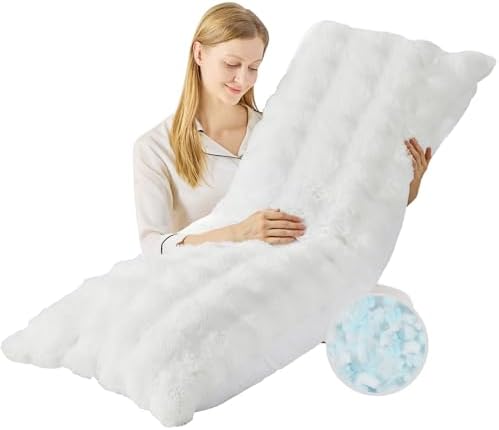 YZ HOME Faux Fur Fluffy Body Pillow by YZHOME