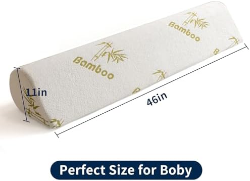 Body Pillow for Adults, Long Pillow for Back, Hip and Knee Support, Side - Image 2