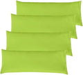 Elegant Comfort 4-PACK Solid Pillowcases 1500 Premium Hotel Quality Microfiber by ELEGANTCOMFORT