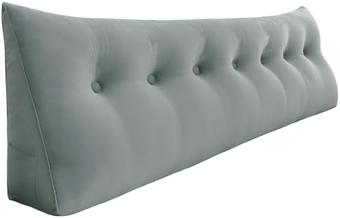 14 lbs Thickened Wedge Pillow Headboard Body Positioner Backrest Support by Rucener