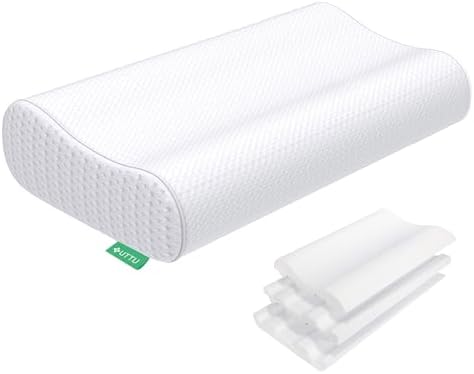 UTTU Cervical Pillow for Neck Pain Relief, Memory Foam Neck Pillow for Sleeping by UTTU