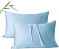 4 Pack Cooling Pillow Cases, Viscose Derived from Bamboo Pillow Protectors by ShunjieHome