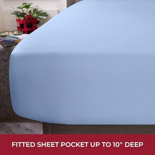 Mellanni Iconic 4-Piece, Ultra Soft Sheet Set - Image 4
