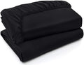 Pack of 2 Full Fitted Sheet, Fits Up to 15 Inch Deep Pocket by UTOPIABEDDING