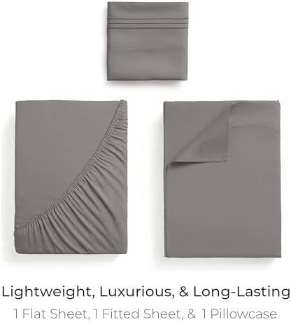 Mellanni Iconic 3-Piece, Ultra Soft Sheet Set - Image 3