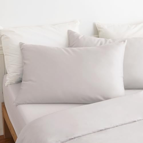 100% Cotton Zippered Pillow Protectors King Size - Image 2