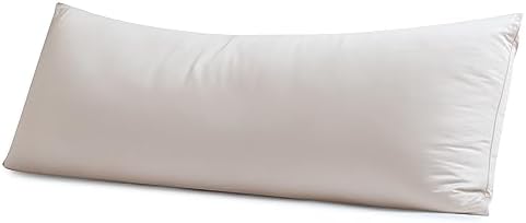 100% Egyptian Cotton Body Pillow Cover Long Pillow Case by ShunjieHome
