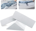 Positioning Wedge Pillow for Side Sleeping, Off-white Gray by Fanwer