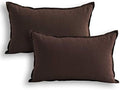 Jeanerlor Cotton Linen Square Decorative Throw Pillow Case Cushion Cover by Jeanerlor
