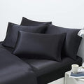 Ersmak Satin Pillowcase Standard Set of 4, Ultra Soft & Silky Satin Pillow Cases by Ersmak