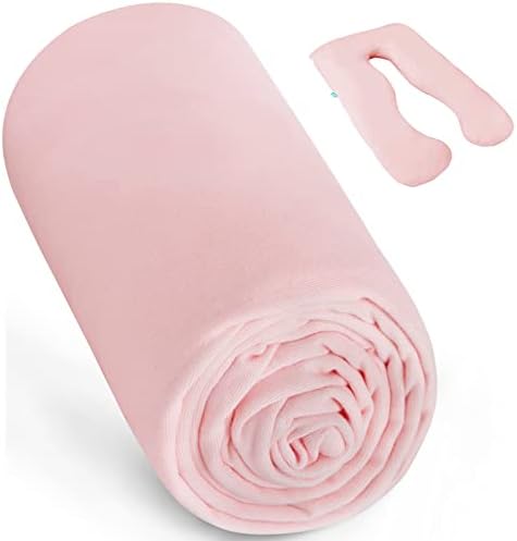 Pregnancy Pillow Cover U-Shaped 100% Cotton by Bilobanbabybedding