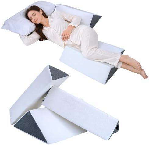 3-Piece Positioning Wedge Pillow Set, Bed Wedges & Body Positioner by Unknown