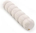 Pat. Pend. Long Bolster Pillow for Bed, 39 Inch, Misty White by Ailuteie