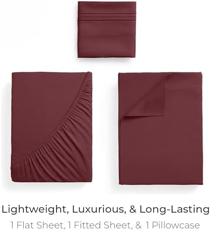 Mellanni Iconic 3-Piece, Ultra Soft Sheet Set - Image 3