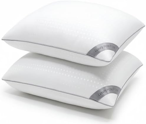 HIMOON Bed Pillows for Sleeping Set of 2, Queen Size Cooling Pillows 2 Pack by HIMOON
