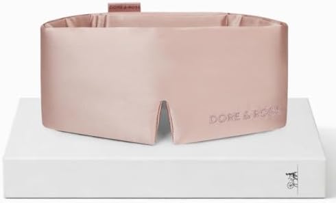 Dore & Rose Deep Sleep Mask, 100% Pure Silk Eye Mask by DoreRose