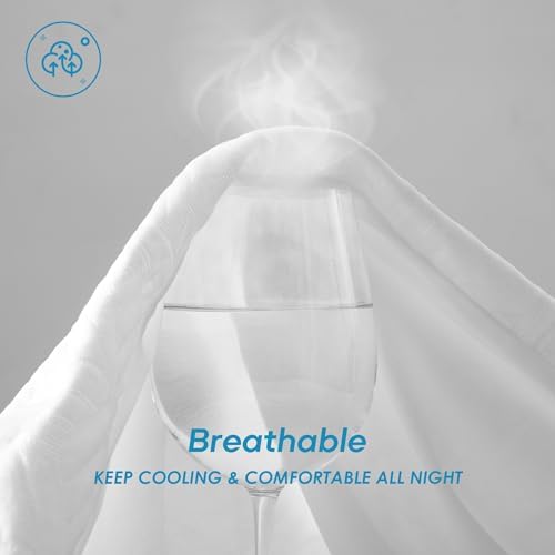 Cozymaker Cooling Full Size 100% Waterproof Mattress Protector - Image 5
