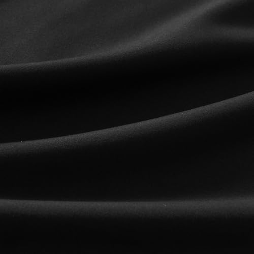 Black King Size Pillow Cases Set of 2, Microfiber - Image 7