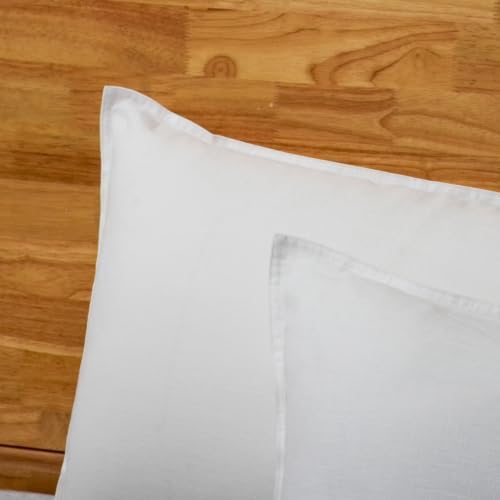 CHUFFED Linen Pillowcases 2 Pack 100% Linen Standard Pillow Cases, Breathable - Image 7