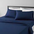 Amazon Basics Lightweight Super Soft Easy Care Breathable Microfiber 4 Piece by AmazonBasics