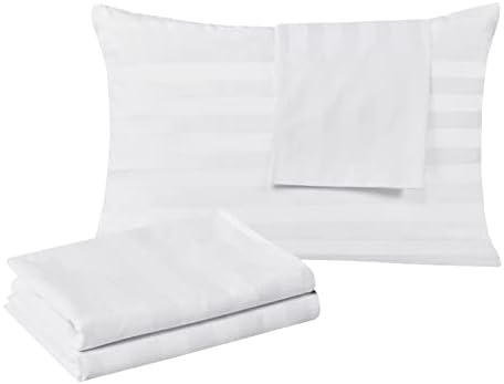 100% Egyptian Cotton King Size Pillow Protectors by ShunjieHome