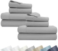 California Design Den 2-Pack 100% Cotton Sateen Queen Bedsheets Set by CaliforniaDesignDen