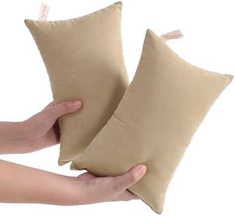 NTBAY Tiny Pillows, Light Taupe by NTBAY