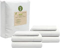 LANE LINEN Twin Sheet Set 100% Organic Cotton Cooling Soft 6pc by LaneLinen