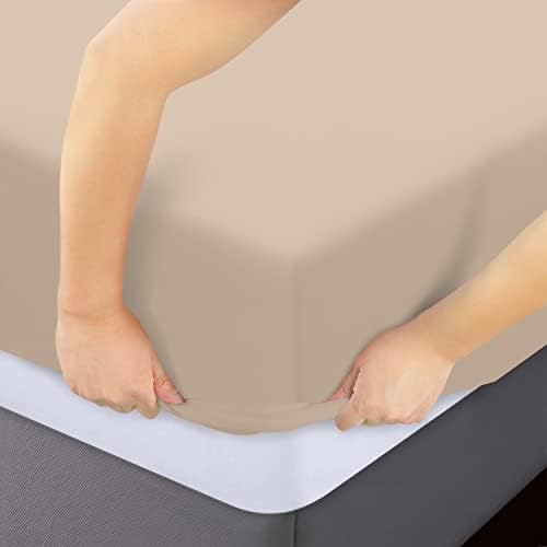 Pack of 2 Twin XL Fitted Sheet, Fits Up to 15 Inch Deep Pocket - Image 3